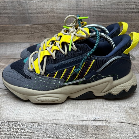 Adidas Ozweego Marathon Running Shoes Mens 8.5 8 1/2 Zip Legend Ink Yellow main image 14